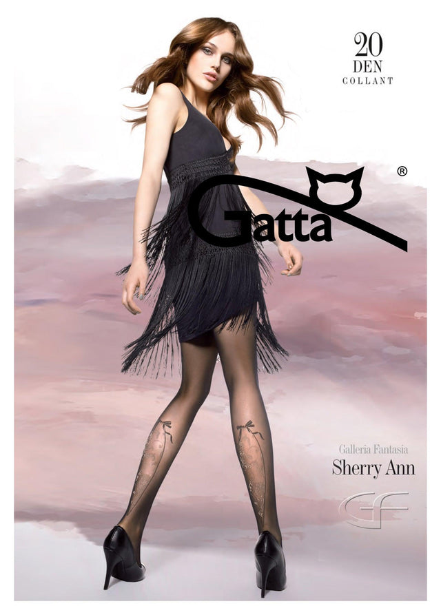 Gatta Sherry Ann 18 | gemusterte Strumpfhose - GATTA FASHION