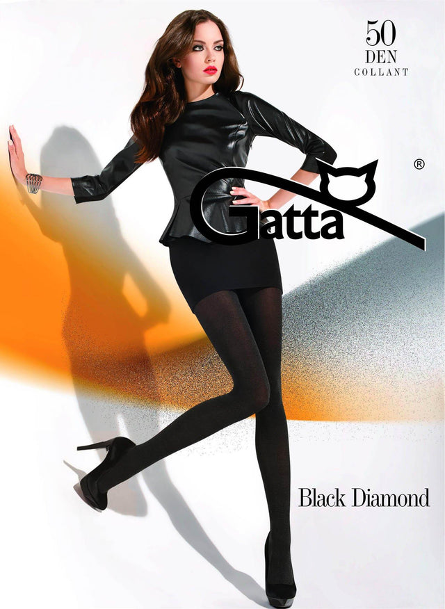 Gatta Black Diamond | 50DEN | Glitzerstrumpfhose - GATTA FASHION