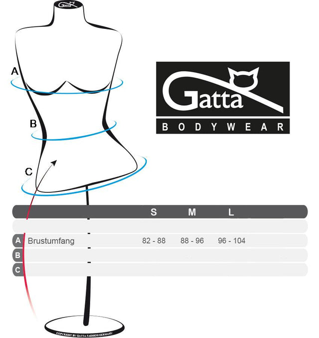Gatta Body T-Shirt | Microfaser Kurzarmbody - GATTA FASHION