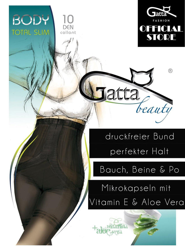 Gatta Body Total Slim | 10den | modellierende Feinstrumpfhose - GATTA FASHION