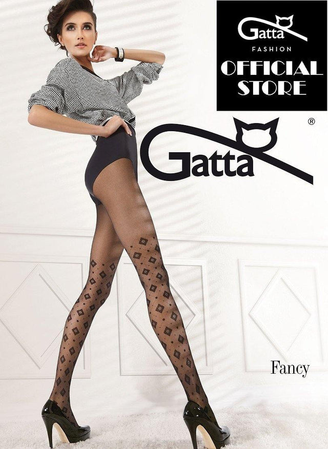Gatta Fancy 04 | 20DEN | gemusterte Feinstrumpfhose - GATTA FASHION