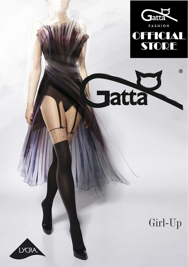 Gatta Girl-Up 22 | 20/60DEN | gemusterte Strumpfhose - GATTA FASHION