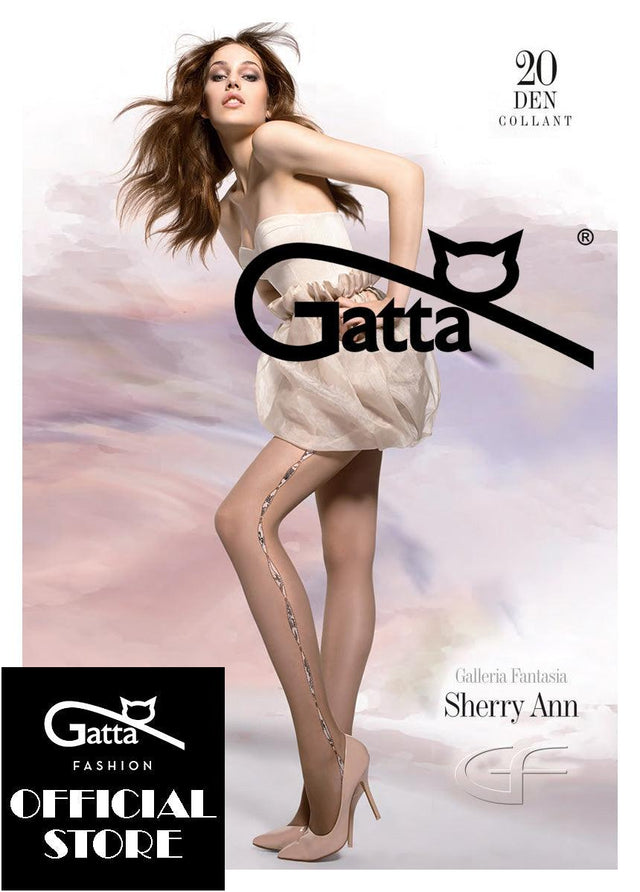 Gatta Sherry Ann 17 | gemusterte Strumpfhose - GATTA FASHION