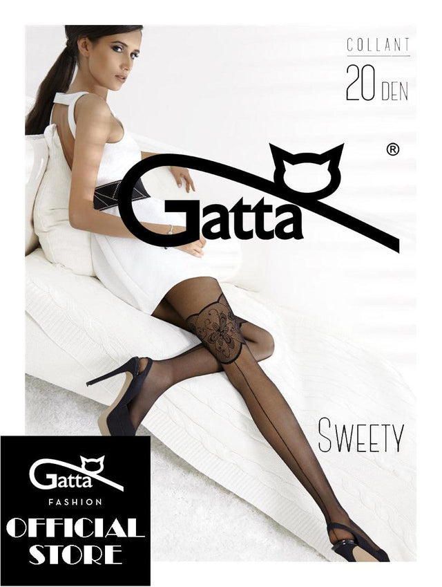 Gatta Sweety 04 | 20DEN | gemusterte Strumpfhose - GATTA FASHION