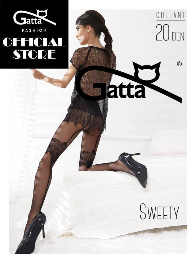 Gatta Sweety 05 | 20DEN | gemusterte Strumpfhose - GATTA FASHION