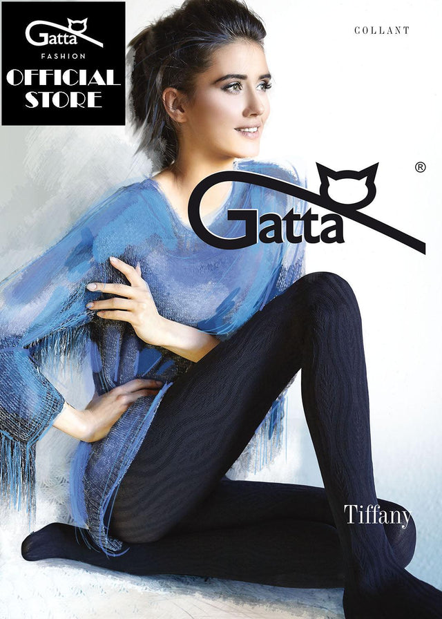 Gatta Tiffany 23 | 40DEN | gemusterte Strumpfhose - GATTA FASHION