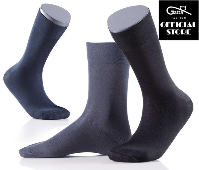 Perfect Men Mercerised Cotton Socken | 5er Vorteilsack | elegante Businesssocken - GATTA FASHION
